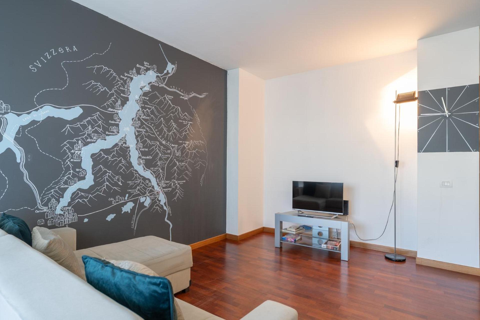 Large Well-Equipped Appartement Near Como Lake Lecco Buitenkant foto